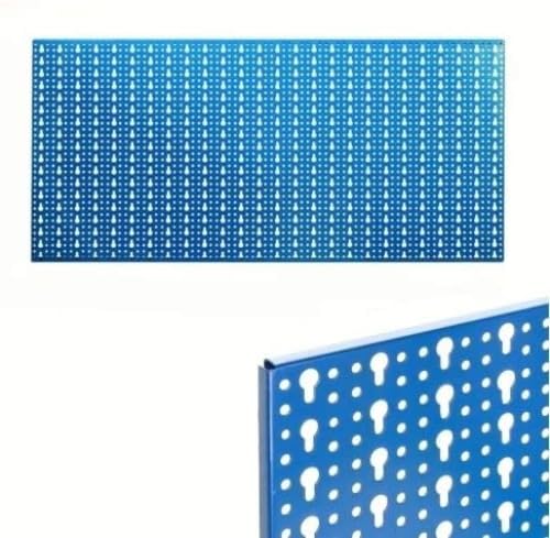 Taniashop Pannello Porta Attrezzi Da Parete Pannello Forato In Metallo 98X47Cm Per Appendere Attrezzi Utensili Scaffalatura Da Parete Per Officina Mag
