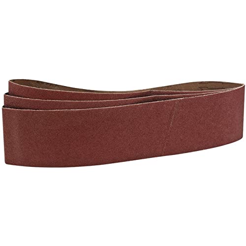 Draper 36071 - Nastro Abrasivo, Grana 80, 100 X 915 Mm, Confezione Da 3