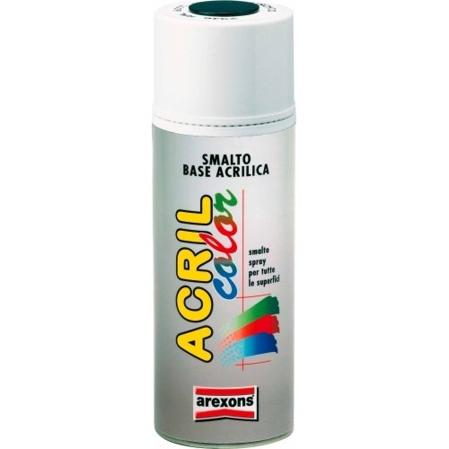 Arexons Smalto Acril Spray 400Ml Nero Lucido Ral. 9005