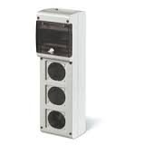 Scame Block – Quadro Di Distribuzione Versione Ciega Ip66 6 Modulo