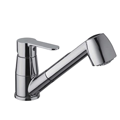 Miscelatore Lavello Cucina Blu183 Blu Paffoni Doccetta Estraibile