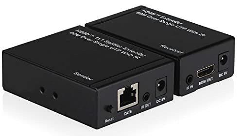 Coppia Di Extender Hdmi, 60M Utp, 1080P@60Hz, Loop Out, Poe