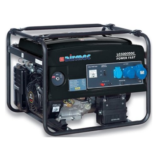 Speroni - Generatore Benzina Lc 6500 Ddc 5,5 Kw Monofase 230 Volt + Carica Batteria Gruppo Elettrogeno