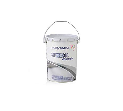 Multichimica - Silversol - 5 Lt - Vernice Alluminio Per Manti Bituminosi