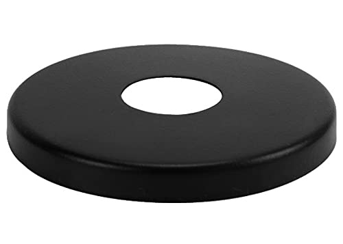 21Mm 1/2" Inch Bsp Acciaio Finitura Nero Rubinetto Valvola Copertura Tubo 8Mm Alto