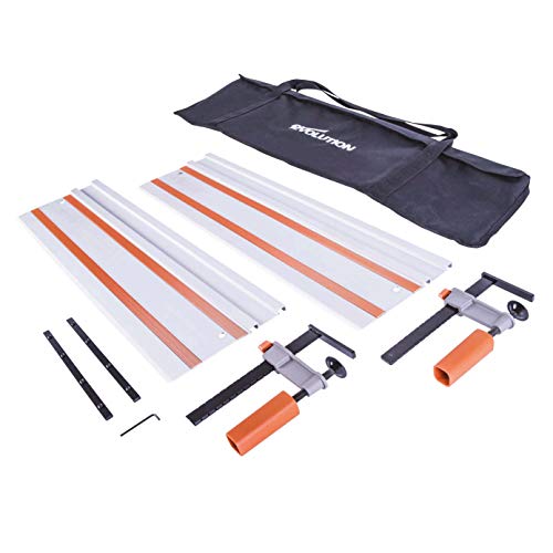 Evolution Power Tools St1400 Binario Per Sega Circolare, 1400 Mm. Compatibile Con: Festool, Makita, Bosch, Erbauer, Metabo, Scheppach, Titan