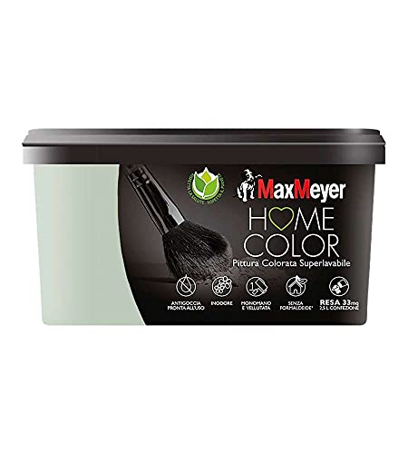 Maxmeyer Pittura Colorata Superlavabile Home Color Salvia 2,5L