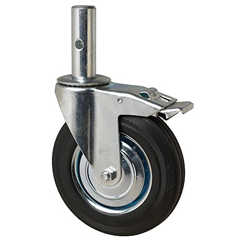 Wolfpack Linea Profesional 11110155 Rueda Industrial Andamio (Macho) 200 Mm