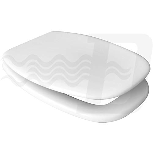 Copriwater Coprivaso Sedile Wc Per Pozzi Ginori Vaso Italica Astro Bianco