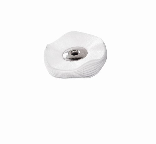 Dremel 423S Rotella Di Lucidatura Ez Speedclic Per Acciaio, Alluminio, Ottone, Argento, Oro (25 Mm)