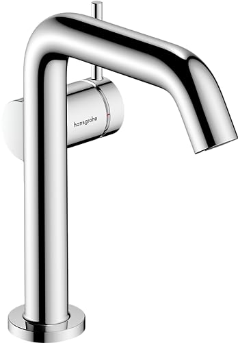 Hansgrohe Tecturis S - Rubinetto Per Lavabo Senza Scarico, Risparmio Energetico (Coolstart), Miscelatore Lavabo Risparmio Idrico (Ecosmart) Con Altezz