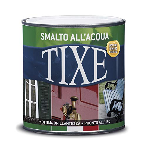 Tixe 604.1502 Smalto Bianco Opaco All'Acqua, 500 Ml