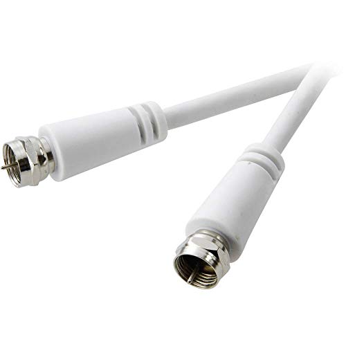 Speaka Professional Sat Cavo [1X Spina A F - 1X Spina A F] 5.00 M 75 Db Bianco