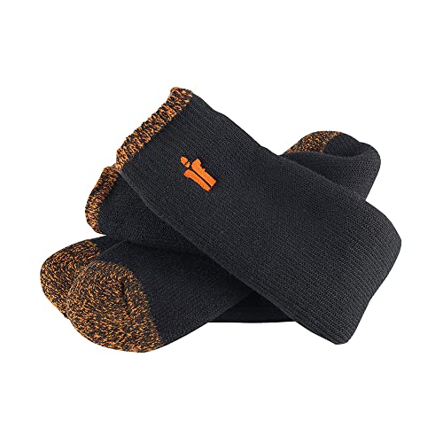 Scruffs T55253 - Calzini Termici, Taglia 7-12/41-47, Colore: Nero