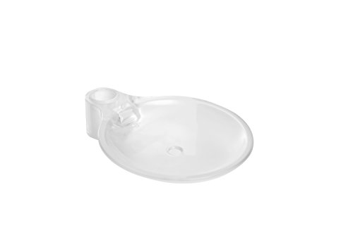 Bristan Cas Soap01 C A Cascata Portasapone, Trasparente