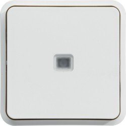 Conmutador Con Indicador Luminoso, Blanco