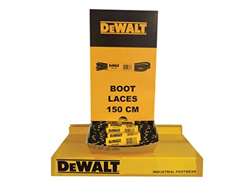 Dewalt - Lacci Per Stivali In Poliestere/Cotone, 150 Cm, Confezione Da 60 Paia