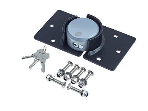 Yale Y400/65/57/1 Van Lock, Nero/Argento