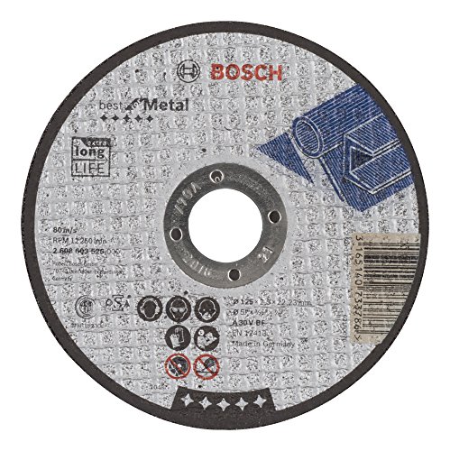 Corte Recto Best Metal: 125X2,5Mm (25)