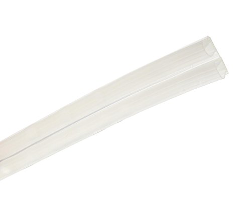 Stormguard - Guarnizione Isolante In Silicone, Paraspifferi Per Fessure Da 2 A 7 Mm, Rotolo Da 6 Metri, Trasparente