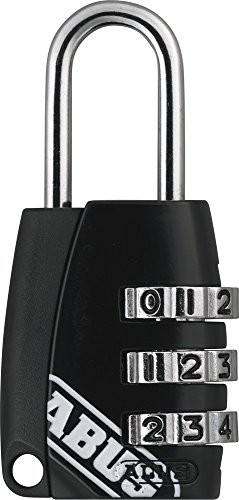 Abus 535093-155/20_Black_B Candado Combinación 20 Mm 3 Dígitos Surtido Negro Blister