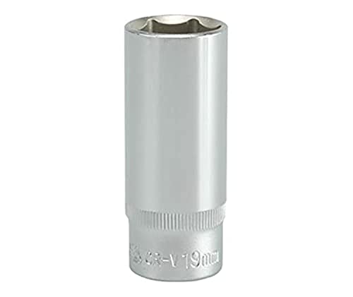 Yt Yato-3833-19 Mm, Chiave A Tubo 3/8'6 Pt Cv Profonda