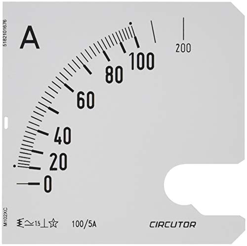 Circutor M102Xc. Sec96 Ampermetro, 100/5A