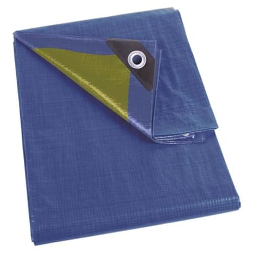 Perel 110-0406 Telone, Blu/Cachi, 4 X 6 M