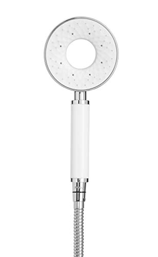 Triton Showers Tshuirichrwht Soffione Doccia, Bianco/Cromo, Uno