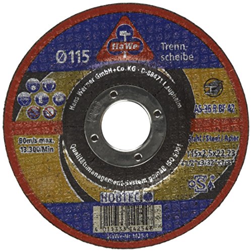 Hawe Hobtec – Disco Diamantato Stückahl, 115 X 2,5 Mm, 1425.4