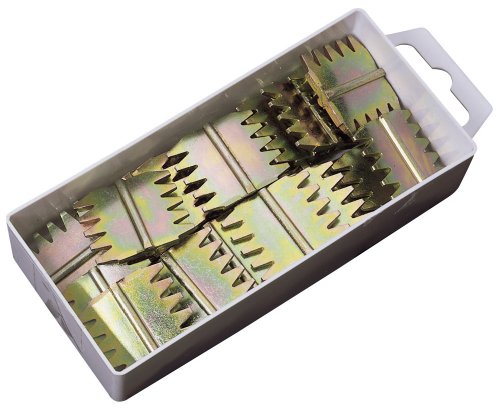 Draper 54252 - Gradine Dentellate Per Scalpello, Confezione Da 25