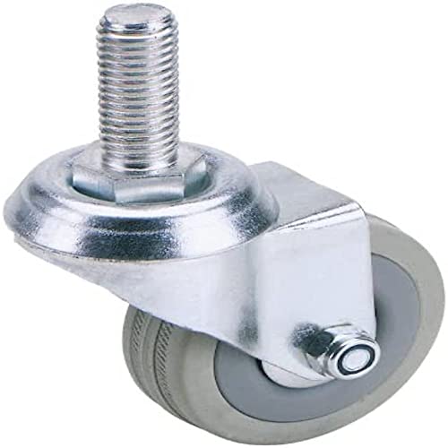 Draper 65470-50 Kg 50 Millimetri Di Diametro Bullone S.W.L Girevole Di Fissaggio Ruota Di Gomma