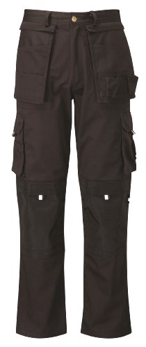 Black Knight Pc300Avctl - Pantaloni Da Lavoro, Taglia 46, Gamba Lunga, Colore: Nero