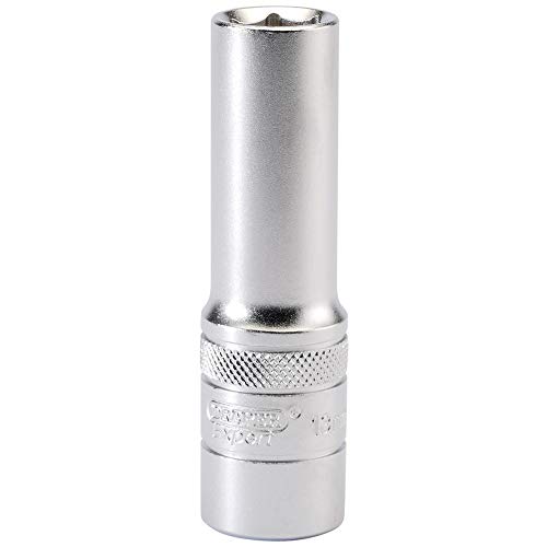 Draper Ht-Mm/Ms Square Drive 6 Point Metric Deep Socket, Blu, 13 Mm, 1/5,1 Cm