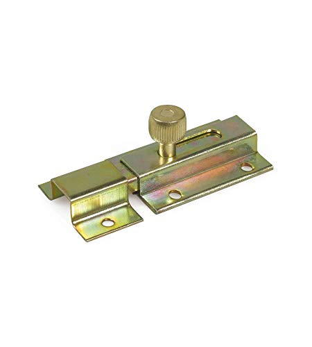 Masidef Fm52322 Catenaccio Traverso Con Contropiastra In Acciaio Tropicalizzato, 80 X 40 Mm