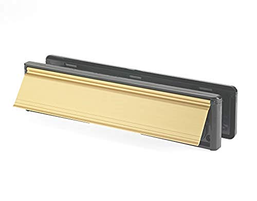 Yale Yes-Lp-Sgbk Essentials, Cassetta Postale Resistente Alla Corrosione, Testata Per Ciclo, 100.000 Operazioni, Oro/Nero