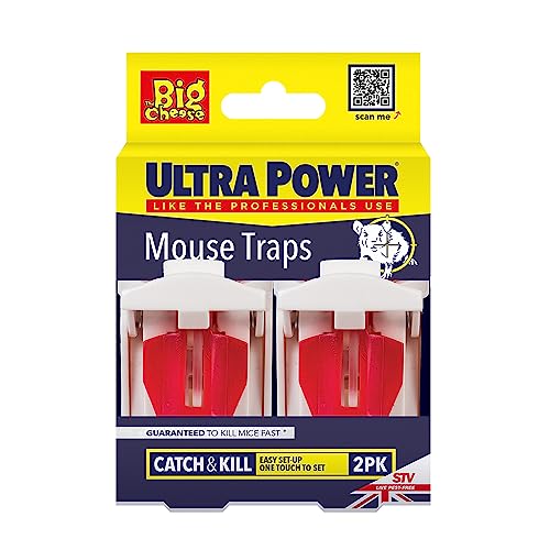 The Big Cheese Trampa Ratones Con Cebo Ultra Power 2Un