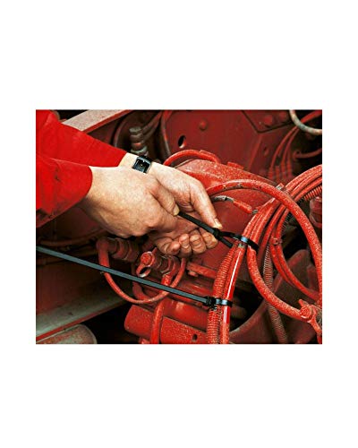 Fascetta Cablaggio Nera 4,8X360