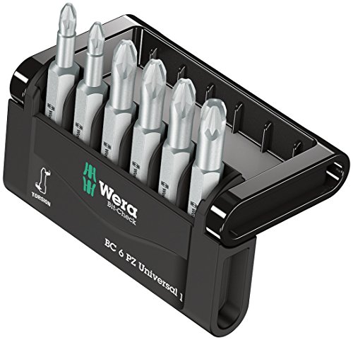 Wera, Bit-Check 6 Pz Universal 1, 6 Pezzi