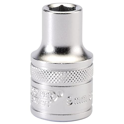 Draper H-Mm/Ms Square Drive 6 Point Metric Socket, Blu, 9 1/5,1 Cm Mm