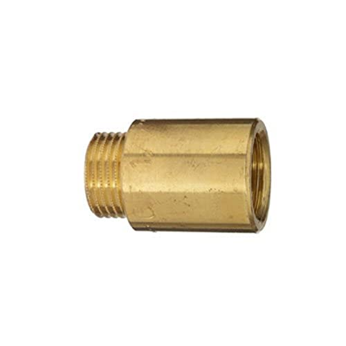 Cornat Rubinetto Garanzia, Con Filettatura Interna Ed Esterna, A 3/4Zoll Ig, B, 30 Mm In Ottone Lucido, 1 Pezzo, T381703