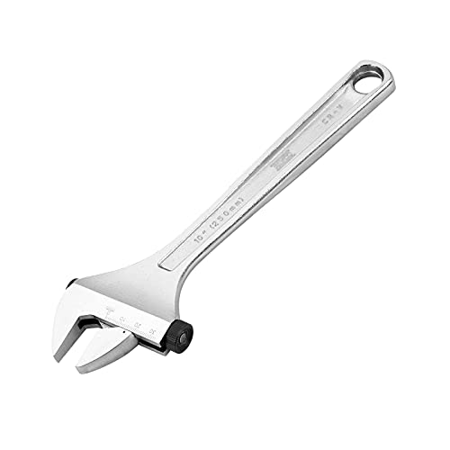 Alyco 172271 - Llave Ajustable Moleta Lateral Bocas Pulidas Perfil Cabeza Fino 200 Mm Apertura 28.6 Mm