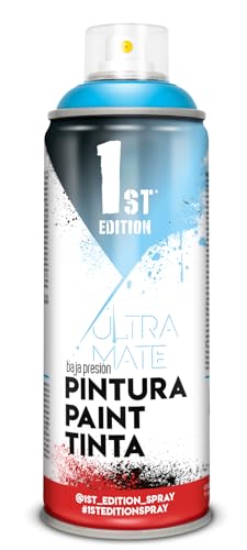 Pintura En Spray 1St Edition 520Cc / 300Ml Mate Azul Piscina Ref 653