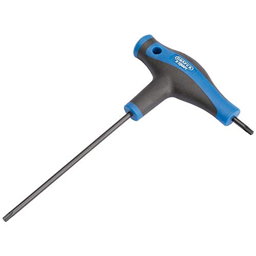Draper 33898 Expert Tx-Star T15 Chiave Con Impugnatura A T, Blu