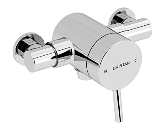 Bristan Pm2 Sqshxvo C Valvola Doccia Sequenziale Esposta Prisma, Finitura Cromata, Bottom Outlet