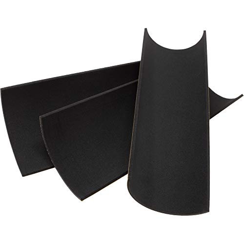Adsamm Asp-25-Sa-Bl-100200-3 Asp-25-Sa-Bl-100200-3 Cuscinetti Antiscivolo In Epdm Nero, 100 X 200 Mm