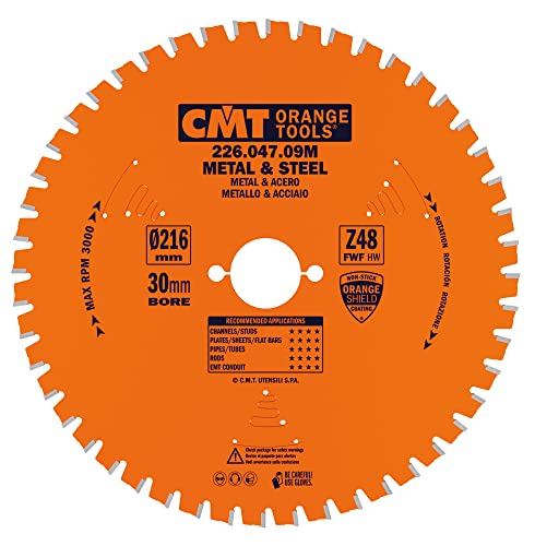 Cmt - 226.047.09M - Lama X Materiali Ferrosi-Pvc Hw 216X2.2/1.8X30 Z48 Fwf