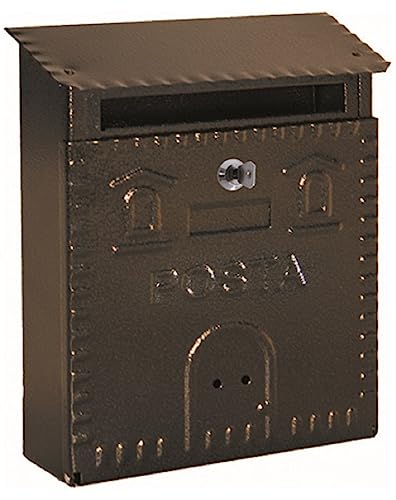 Cassette Per Lettere, Ferro, Piccola, Antracite, 23X9X29H