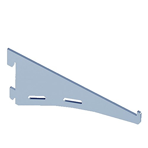 Element System Supporto Di Design 10103. Lunghezza 350 Mm. Acciaio. 1 Pezzo. Bianco-Alluminio Ral 9006. 10102-00030