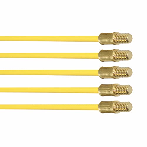 Super Rod Cr-Yx5 - Aste Di Ricambio, Colore: Giallo